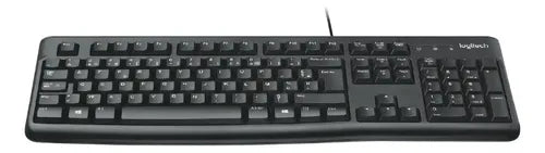 Teclado Alambrico Logitech K120 Usb 2.0 Español Antiderrame Negro Español España