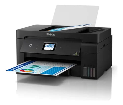 Impresora Multifuncional 4 En 1 Epson L14150 Wifi Duplex Negro