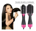 Cepillo Alisador Secador One Step Ion Modelo Nv-7211 Rosa