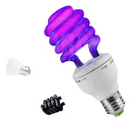 Ampolletas Uv Negra 40w Soquete Normal Fiestas Fluor Potente Ultravioleta