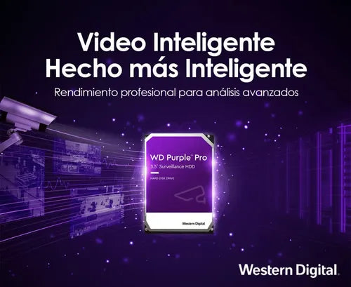 Disco Duro Interno Western Digital Purple 6tb Pc / Dvr / Nvr Púrpura