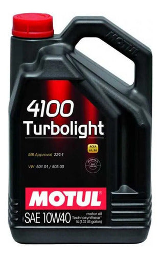 Aceite Motul 4t 4100 Turboligth 4l