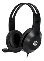 Audifonos Alambrico Hp Dhh-1601 Estereo Jack 3.5mm Microfono Negro
