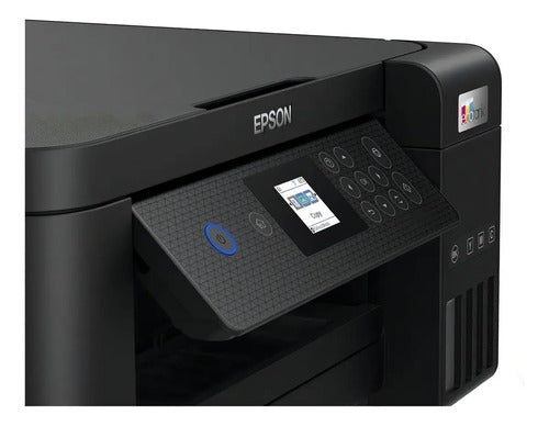 Impresora Multifunción A Color Epson Ecotank L4260 Duplex Wifi Negro