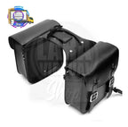 Alforjas Para Moto Top Case 2 Unidades Estilo Shopper Negro