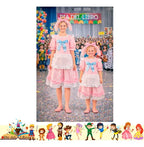 Trajes Disfraces Cuentos Infantiles Dia Del Libro Halloween Conejito Rosado