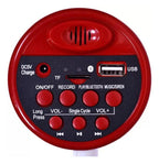 Megafono Altavoz 619u Bluetooth 50 Watts Portatil Recargable
