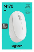 Mouse Inalambrico Logitech M170 Optico 1000dpi Banda 2.4ghz Blanco