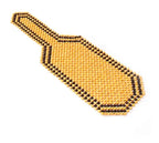 Respaldo De Madera Confortable Para Sillas Autos Camionetas Marrón Claro