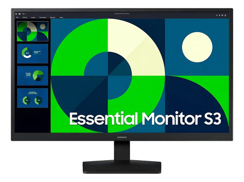 Monitor Samsung Essential S3 24in Fhd Ips 100hz 5ms Hdmi Negro