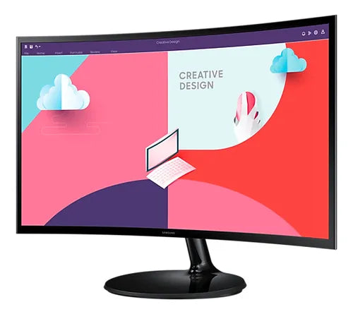 Monitor Samsung Curvo 27 Fhd 75hz 5ms Freesync S27c360eal Negro