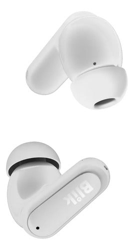Audifonos Inalambricos Blik Air500 Tws Bt 5.4 Enc 30hrs Ipx4 Blanco