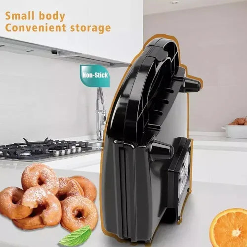 Maquina Para Hacer Mini Donas Rosquillas Facil Negro