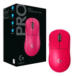 Mouse Gamer Inalambrico Logitech Pro X Superlight 2 Hero 2 Rosa