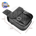 Alforjas Para Moto Top Case 2 Unidades Estilo Shopper Negro