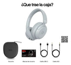 Audifonos Inalambricos Blik Soul900 + Estuche Tws Anc 60hrs Gris