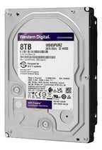 Disco Duro (dvr) Interno Sata 8tb Purpura Western Digital Wd85purz Negro