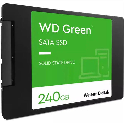 Disco Solido Ssd Interno Wd Green 240gb 545mb/s Sata 6gb/s Verde