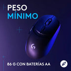Mouse Inalámbrico Gamer Logitech G309 Lightspeed Negro