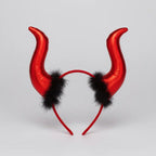 Cintillo Diablo Halloween Rojo