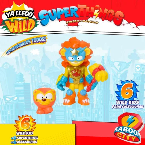 Superthings Serie Wild 6 Kid + 6 Superthings + 6 Accessorios