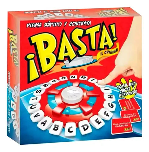 Basta-piensa Rapido Y Contesta-juego De Mesa Familiar Amigos