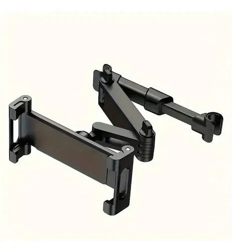Soporte Ajustable De Celular Y Tablet Giro 360° Para Asiento Color Negro