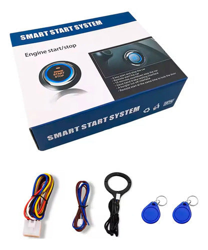 Botón De Encendido Arranque Para Autos Start Stop Keyless