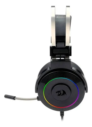 Audifonos Gamer Headset Redragon Lamia2 H320 7.1 Rgb Soporte Black