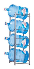Rack Para 4 Bidones De Agua 20l Estante Organizador Hierro