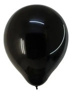 Globo Liso 23cm #9 Bolsa 50uds Los Colores - Cotillon Color Negro