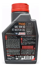 Aceite Motul 7100 10w50 1l Aceite Motor 4t Sintetico Motos