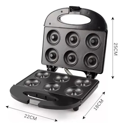 Maquina Para Hacer Mini Donas Rosquillas Facil Negro