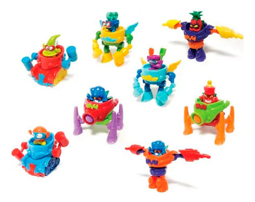 Superzings Serie 3 Original 8 Superbot Figuras Coleccionable