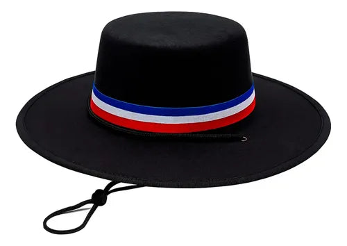 Sombrero Chico Huaso Baile Tradicion Cueca Fechas Patrias Negro 55cm