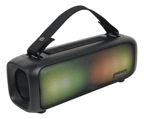 Parlante Bluetooth Portátil 10w Mgboom Truewirelesss Usb Jack 3.5mm Radio Fm Master-g Color Negro