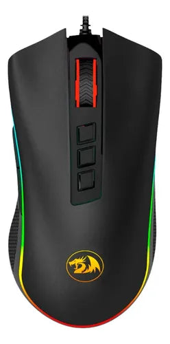 Mouse Gamer Redragon Cobra 10.000dpi 8 Botones Programables Negro