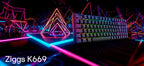Teclado Mecanico Gamer Redragon Ziggs K669 Rgb Red Compacto Negro Español España