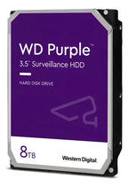 Disco Duro (dvr) Interno Sata 8tb Purpura Western Digital Wd85purz Negro