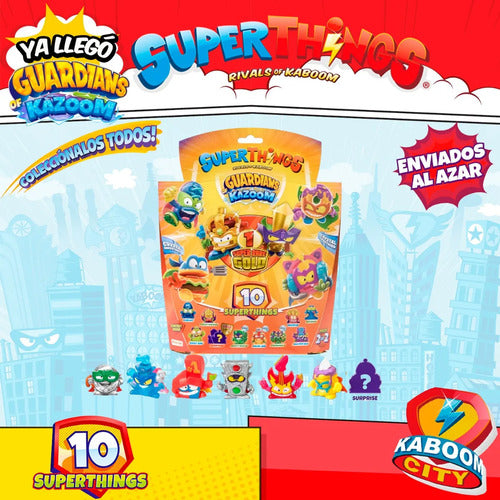 Superthings Guardians Of Kazoom Blister 10 Coleccionables