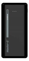 Bateria Externa Portatil Power Bank Master-g 20.000mah 10w Negro