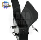 Alforjas Para Moto Top Case Estilo Shopper Con Broche Negro