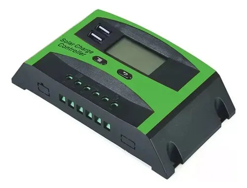 Regulador De Carga Solar Digital 12v 24v 50a