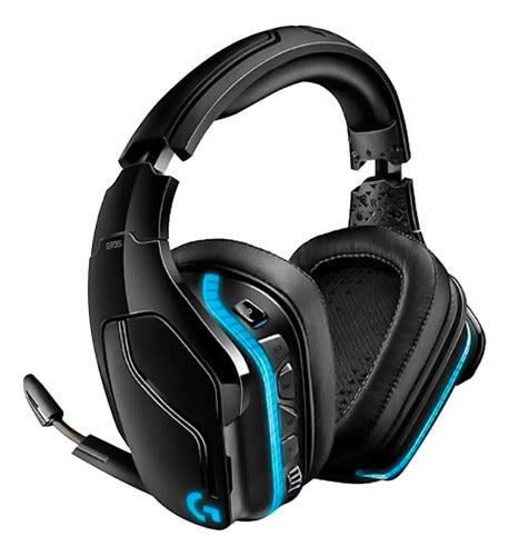 Audifonos Gamer Logitech G935 Rgb Dts 7.1 Multiplataforma Negro/azul