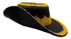 Sombrero Caporal Gorro Fiestas Patrias Danzas Tradicionales Negro Estándar Ajustable