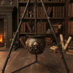 Caldera En Tripode Accesorio Decoracion  Fiestas Halloween