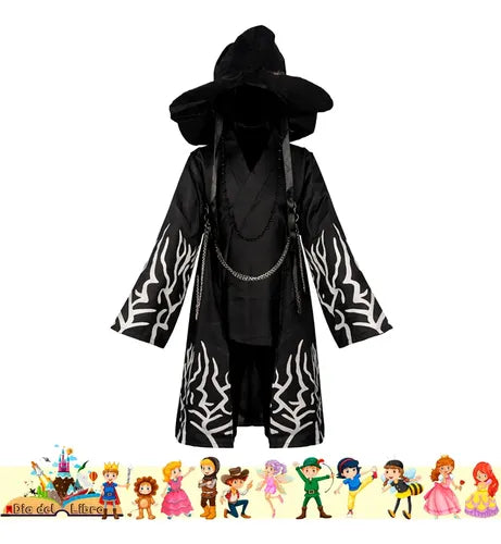 Disfraz Traje Saja Boys Guererras K Pop Huntrix Halloween Negro