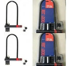 Candado U Lock Para Bicicleta Y Moto 2 Llaves Anti Robo Color Negro