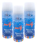 3 Spray Nieve Artificial Cotillón Fiestas