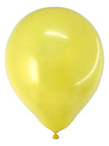 Globo Liso 23cm #9 Bolsa 50uds Los Colores - Cotillon Color Amarillo